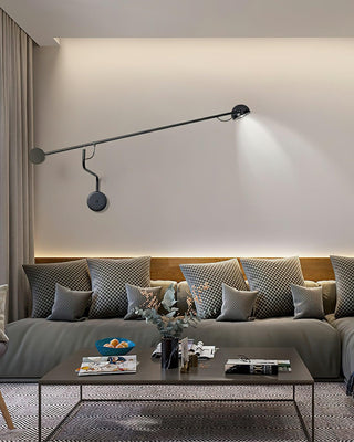 Pivot Minimalist Metal Wall Lamp