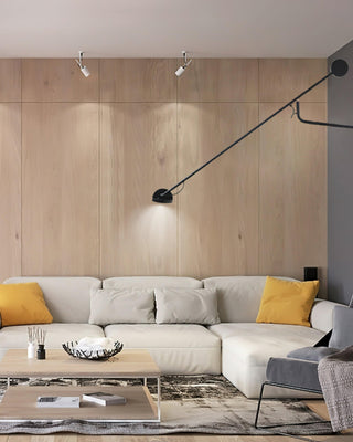 Pivot Minimalist Metal Wall Lamp