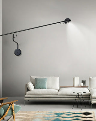 Pivot Minimalist Metal Wall Lamp