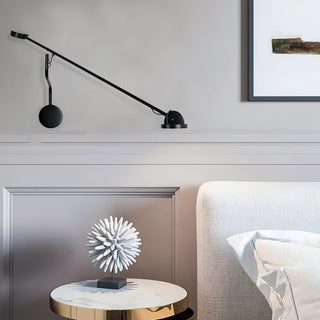 Pivot Minimalist Metal Wall Lamp