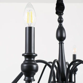 Varek Vintage Metal Chandelier