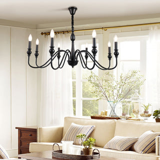 Varek Vintage Metal Chandelier