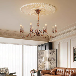 Varek Vintage Metal Chandelier