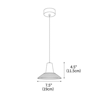 Beacon Minimalist Glass Pendant Light