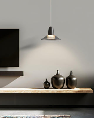 Beacon Minimalist Glass Pendant Light