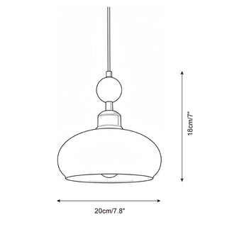 Kalor Industrial Metal Pendant Lamp