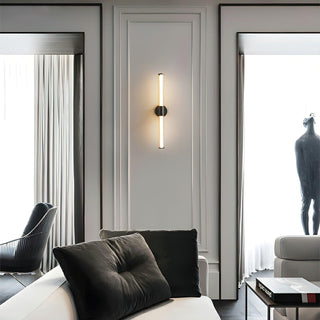 Cylinder Glow Minimalist Glass Wall Light