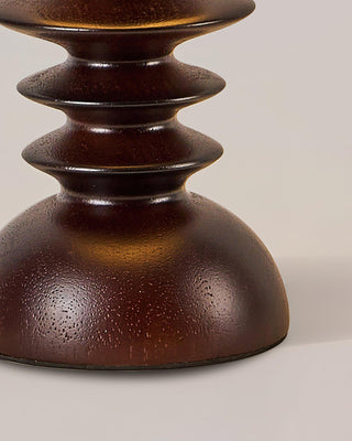 Beatrice Oriental Wood Table Light