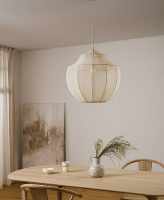 Beau Mesh Sculptural Fabric Pendant Light