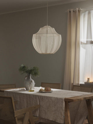 Beau Mesh Sculptural Fabric Pendant Light