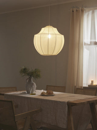 Beau Mesh Sculptural Fabric Pendant Light