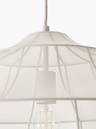 Beau Mesh Sculptural Fabric Pendant Light