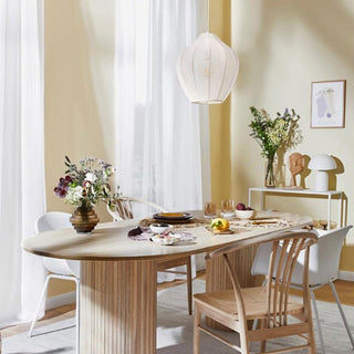 Beau Mesh Sculptural Fabric Pendant Light