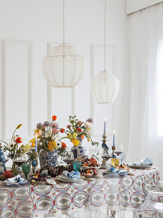 Beau Mesh Sculptural Fabric Pendant Light