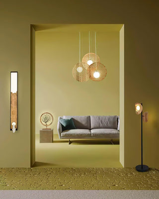 Alveary Geometric Wood Chandelier