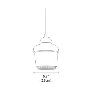 Anvil Rugged Metal Pendant Light