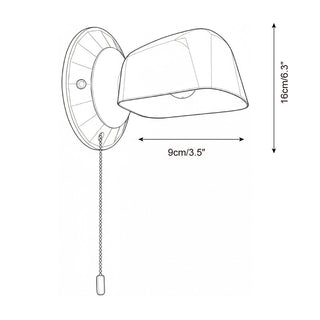 Kirex Vintage Wood Wall Lamp