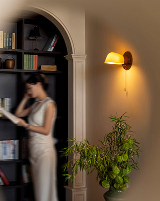 Kirex Vintage Wood Wall Lamp