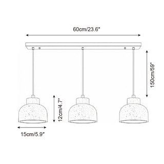 Loxis Artistic Travertine Pendant Lamp