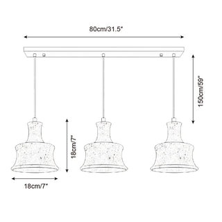 Loxis Artistic Travertine Pendant Lamp