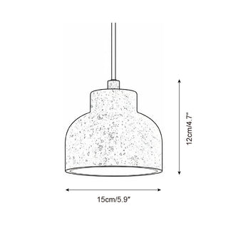 Loxis Artistic Travertine Pendant Lamp