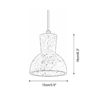 Loxis Artistic Travertine Pendant Lamp