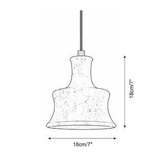 Loxis Artistic Travertine Pendant Lamp