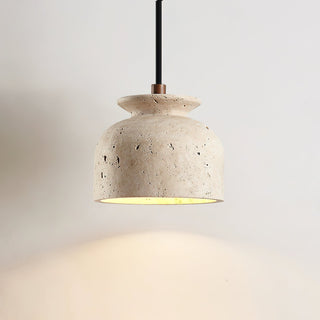 Loxis Artistic Travertine Pendant Lamp