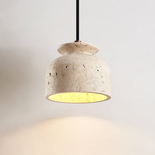 Loxis Artistic Travertine Pendant Lamp