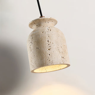 Loxis Artistic Travertine Pendant Lamp