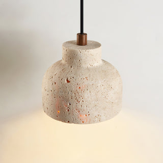Loxis Artistic Travertine Pendant Lamp