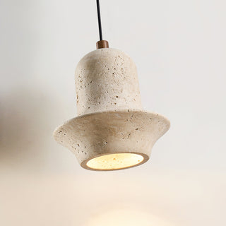 Loxis Artistic Travertine Pendant Lamp