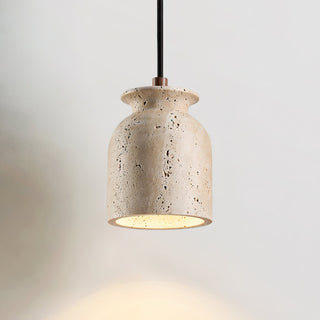 Loxis Artistic Travertine Pendant Lamp