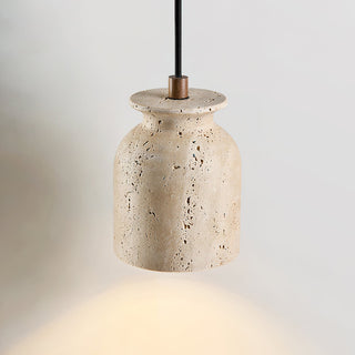 Loxis Artistic Travertine Pendant Lamp