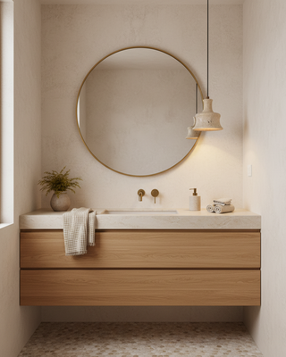 Loxis Artistic Travertine Pendant Lamp