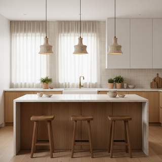 Loxis Artistic Travertine Pendant Lamp