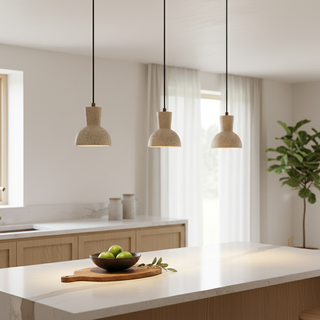 Loxis Artistic Travertine Pendant Lamp