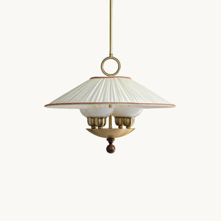 Bellevue Fabric Layered Pendant Light