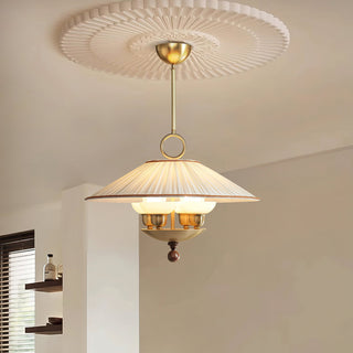 Bellevue Fabric Layered Pendant Light