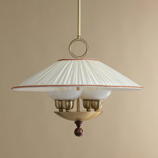 Bellevue Fabric Layered Pendant Light