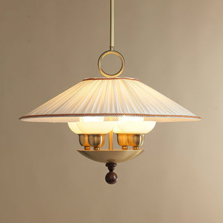 Bellevue Fabric Layered Pendant Light