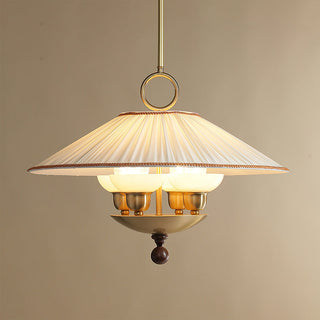 Bellevue Fabric Layered Pendant Light