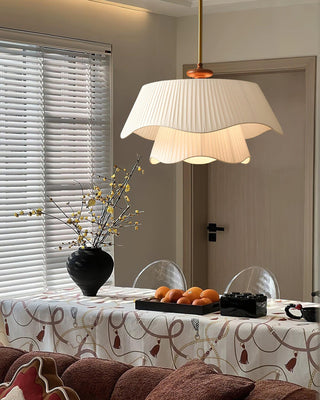 Bellevue Farmhouse Cloth Pendant Light