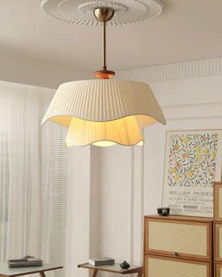 Bellevue Farmhouse Cloth Pendant Light