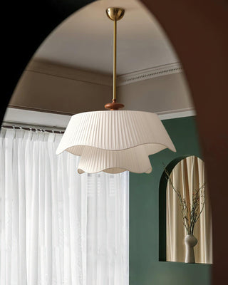 Bellevue Farmhouse Cloth Pendant Light