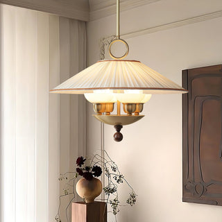 Bellevue Fabric Layered Pendant Light