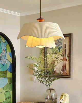 Bellevue Farmhouse Cloth Pendant Light