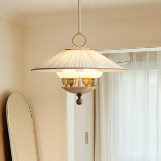 Bellevue Fabric Layered Pendant Light