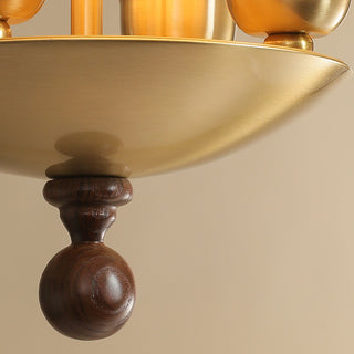 Bellevue Fabric Layered Pendant Light