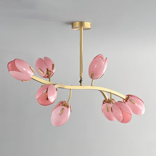 Elowen Modern Floral Chandelier